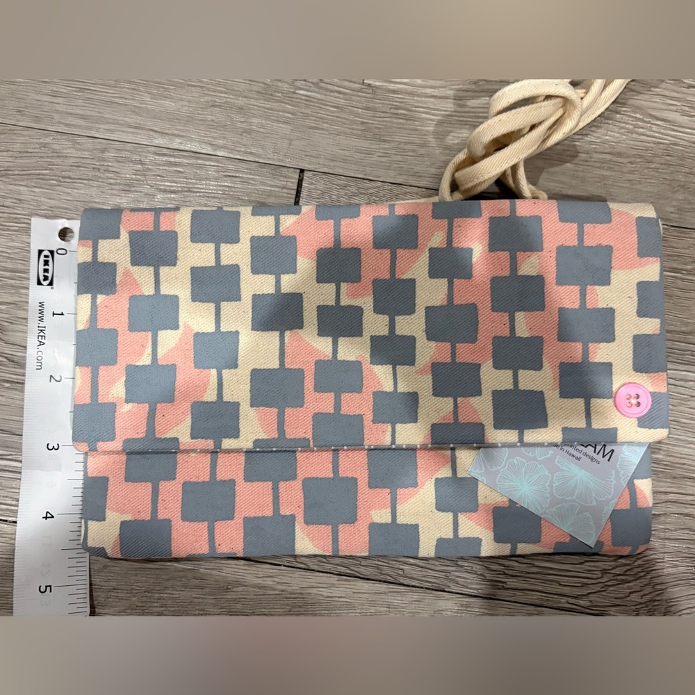 Jana Lam Stylish Pink and Gray Women's Bag